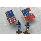 Union Army - Infantry colour bearer with separate pikestaff