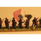 Union Army - Infantry advancing (Hardee hat)