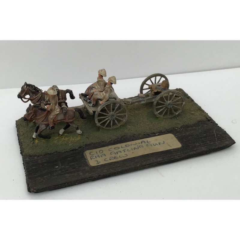 Colonial Wars – RHA two horse team Gatling gun, limber and three crew