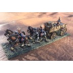 Colonial Wars – Four horse team General Service wagon and three crew