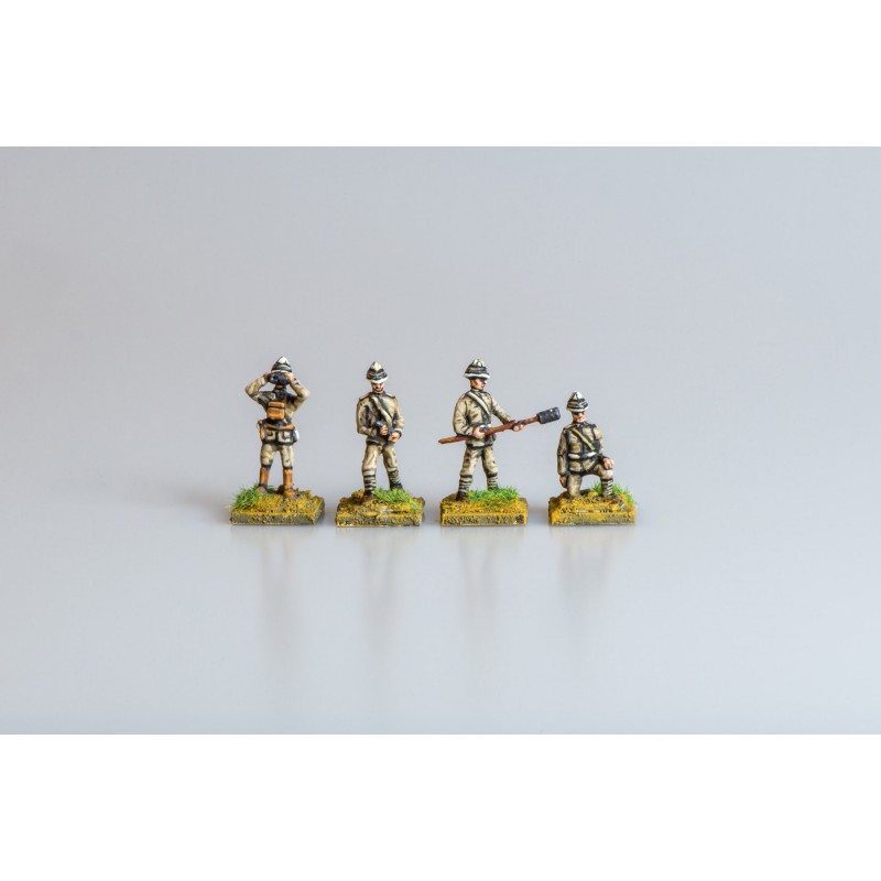 Colonial Wars – Army gun crew (4 figures)