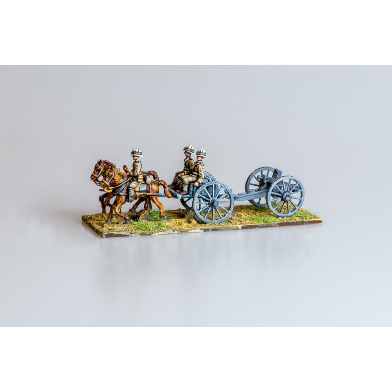 Colonial Wars – RHA two horse team Gatling gun, limber and three crew