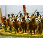 Dervish and Arab Warriors – Baggara swordsman mounted on camel , separate saddle
