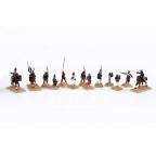 French and Allied Army - Infantry standing firing with separate backpack