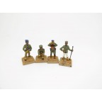 Russo-Japanese and Sino-Japanese Wars - Artillery and Equipment - Japanese Gun Crew (4 figures)