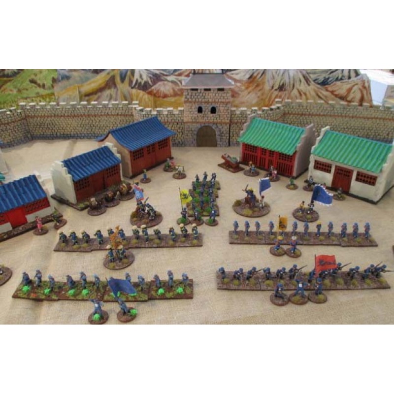 Chinese Army - Militia Infantry advancing