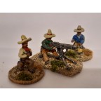 US Punitive Expedition – Mexican Colt machine gun and three crew